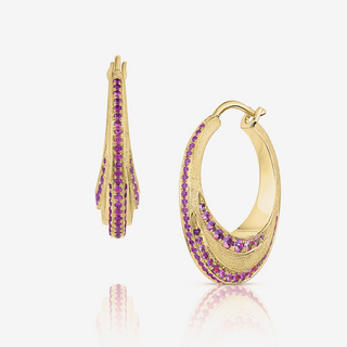 COLOR WAVE SHORT HUGGIES - Pink Sapphires