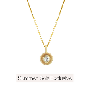 DIAMOND DROP NECKLACE