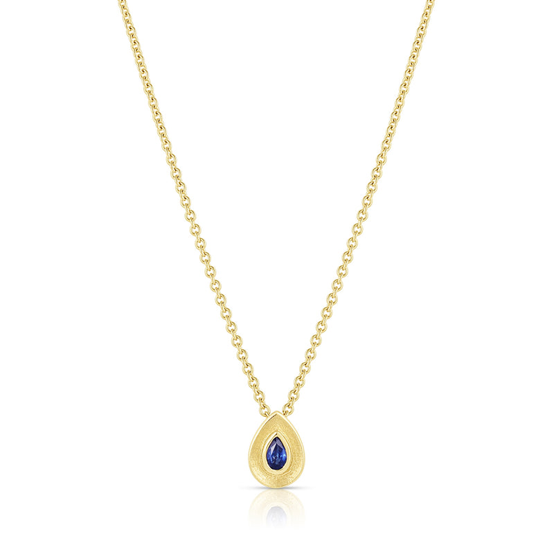 STARDUST PEAR NECKLACE