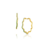 SO WAVY STARDUST HOOPS