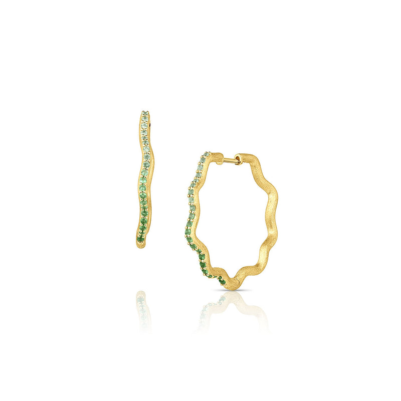 SO WAVY STARDUST HOOPS