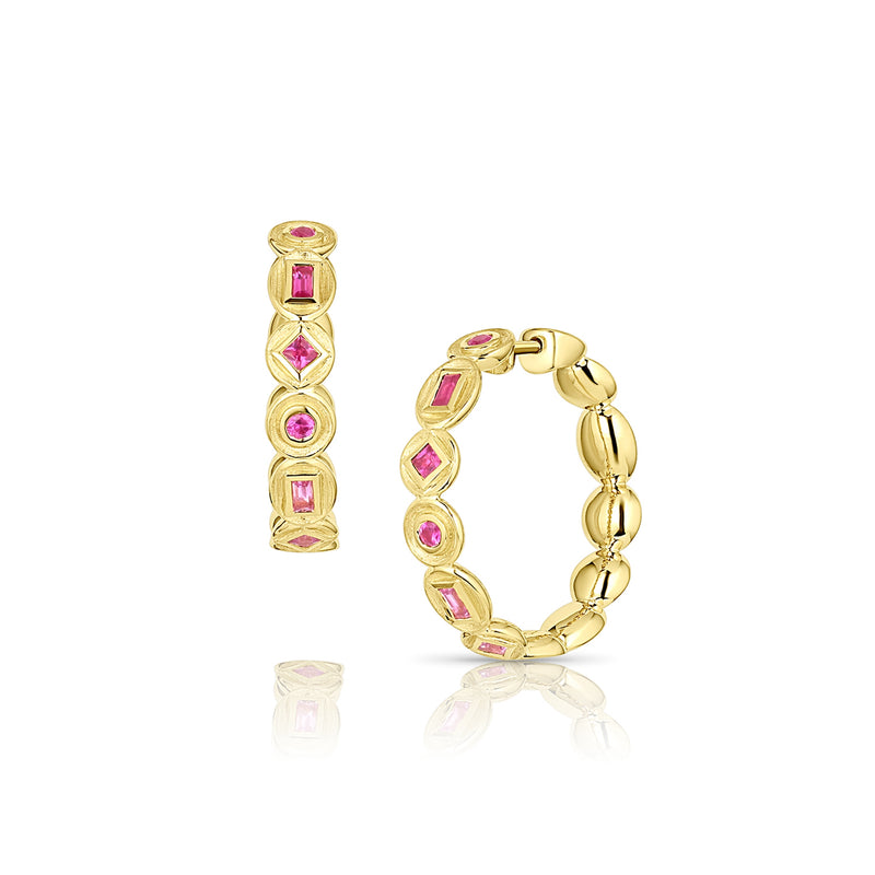 BEZEL HOOPS