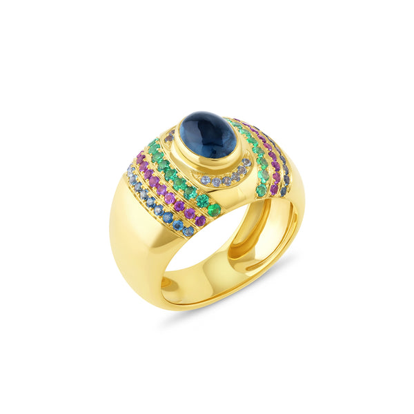 COLOR WAVE BOMBE RING