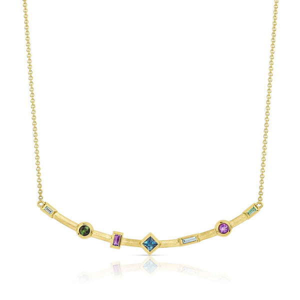 CURVED BAR NECKLACE