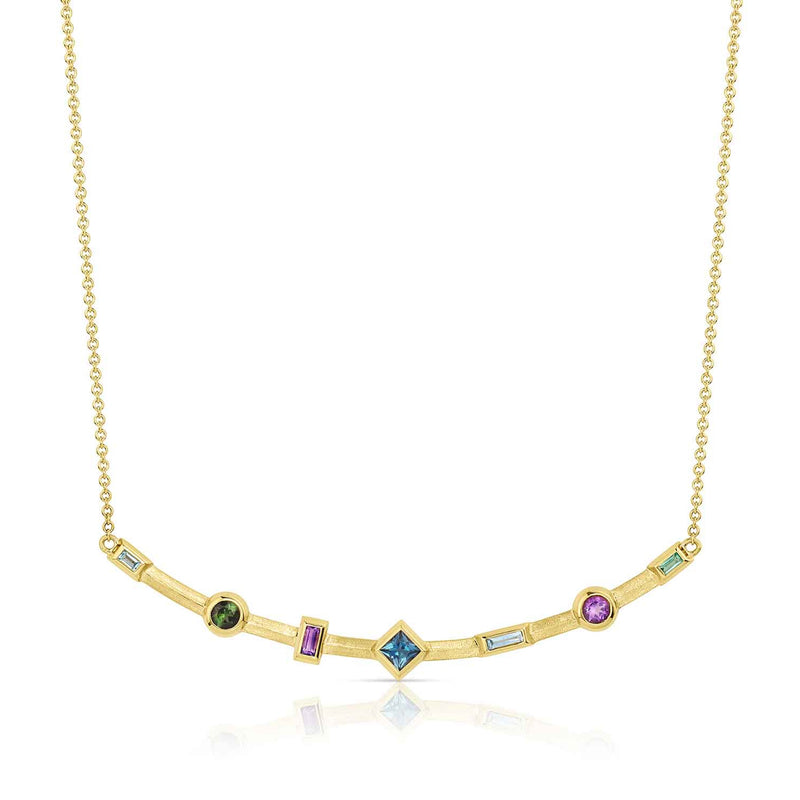 CURVED BAR NECKLACE