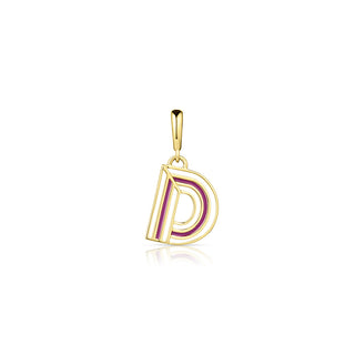 Enamel Disco Initials