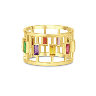 SUNDOWN CAGED RING
